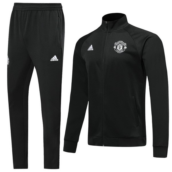 Chandal Manchester United 2019 2020 Negro Blanco